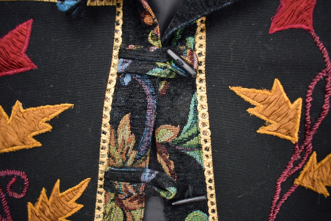 Vintage 1990s Parsley and Sage Embroidered Jacket