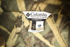 Vintage 1990s Columbia Sportswear Tree Camo Fleece Sweater