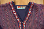 Vintage 1980s Cardigan Button Up Sweater