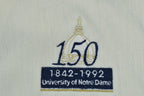 Vintage 1990s University Of Notre Dame Cardigan Sweater Made In USA