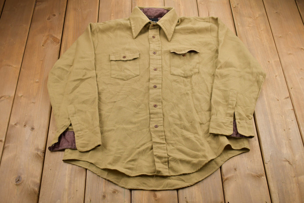 Vintage 1990s Bud Berma Button Up Shirt
