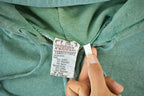 Vintage 1980s McGregor Competitors Thermal Lined Full Zip Blank Hoodie Men's Small  80s Hoodie  Sun Faded  Blank  Heavyweight