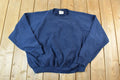 Vintage 1990s FOTL Blank Navy Crewneck Sweatshirt