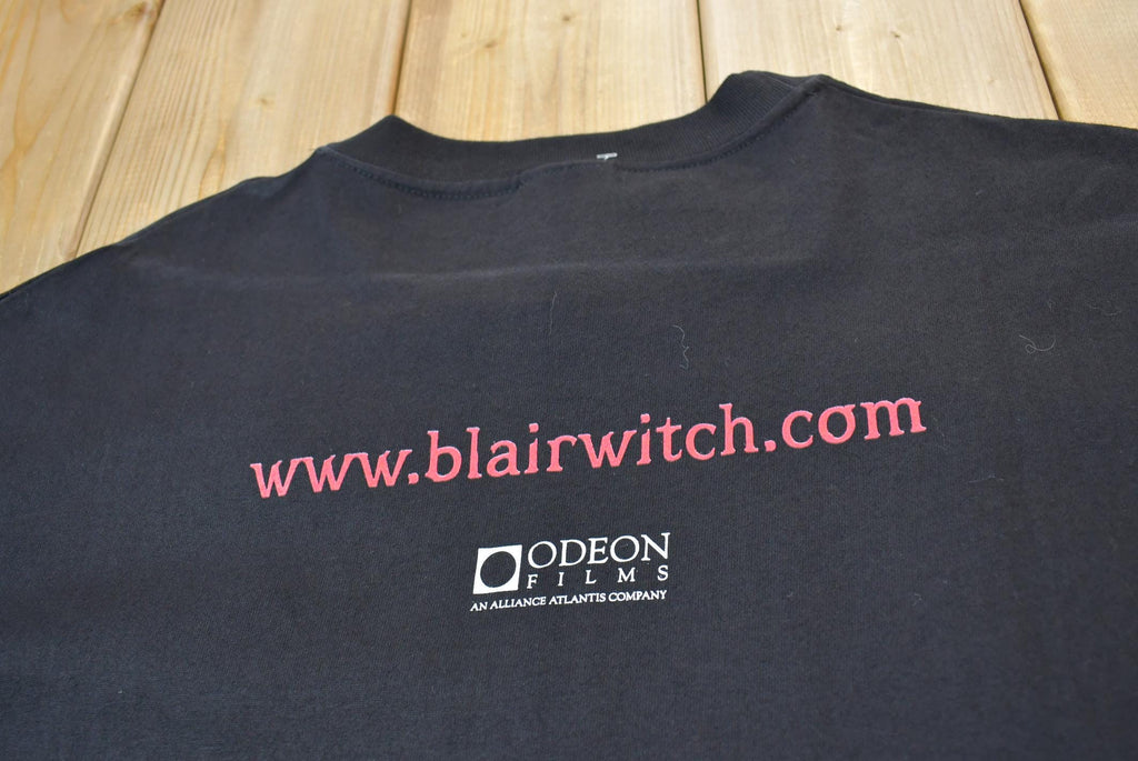 Vintage 2000 The Blair Witch Project 2 Movie Promo T-shirt