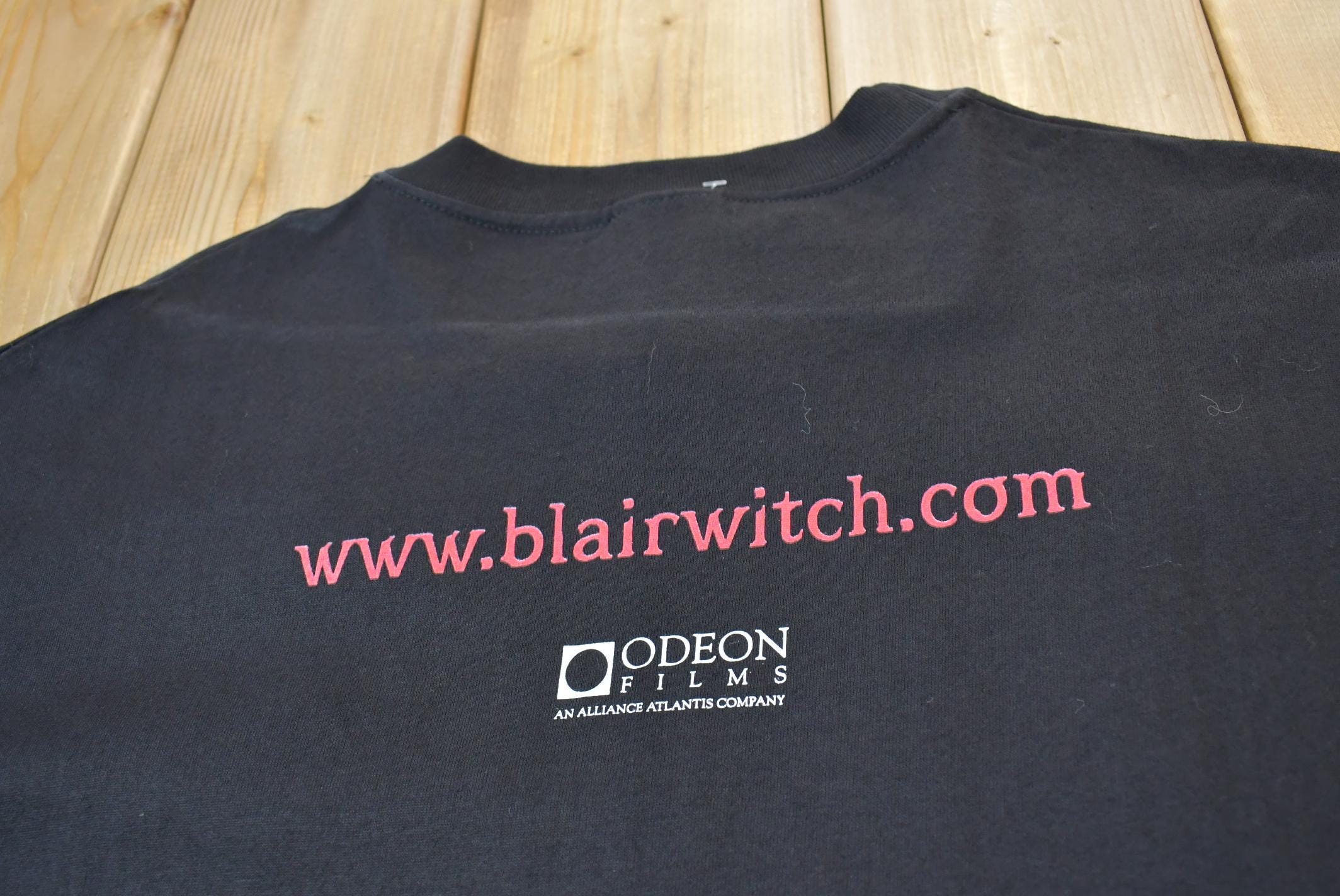 Vintage 2000 The Blair Witch Project 2 Movie Promo T-shirt
