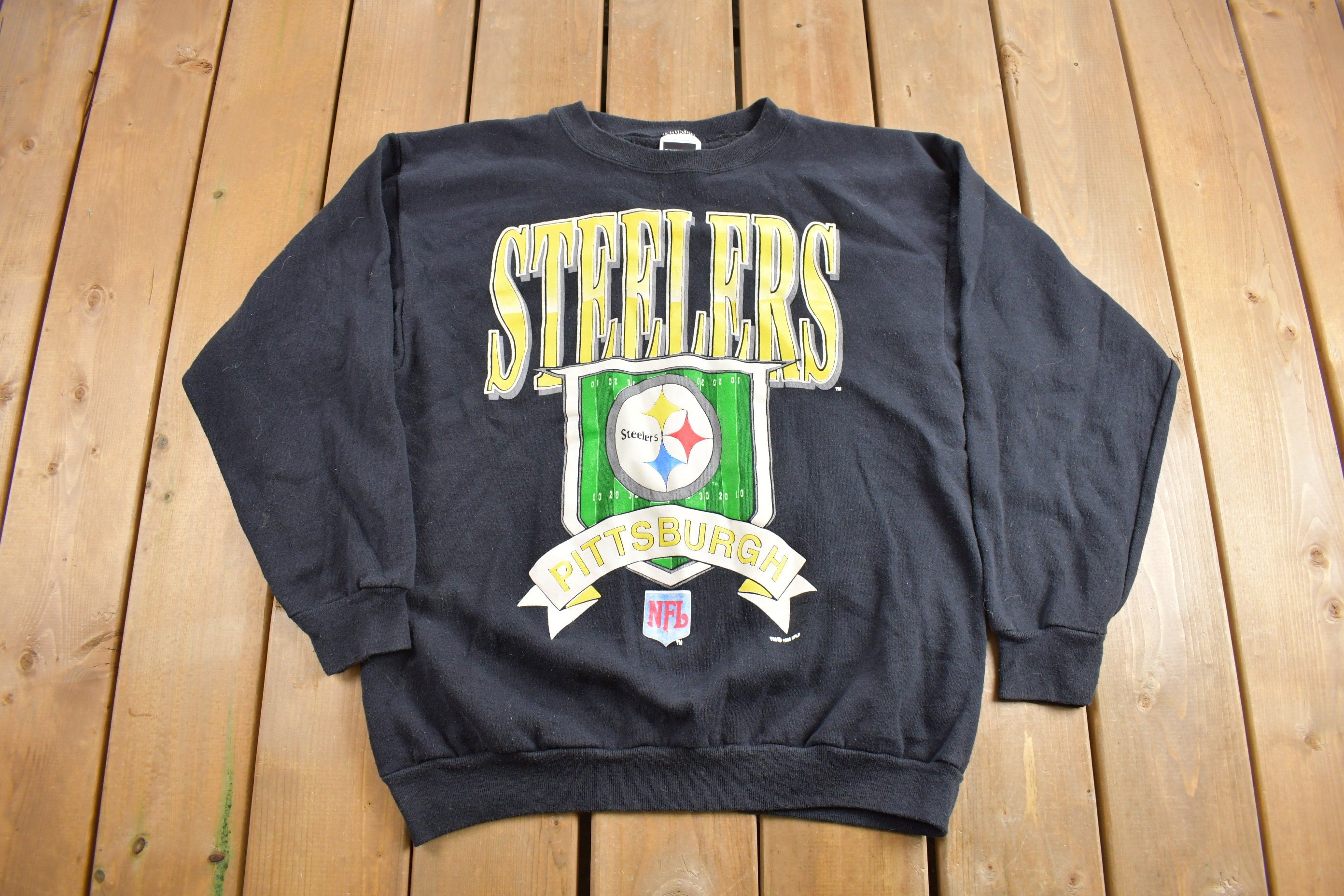 Vintage 1990s Pittsburgh Steelers NFL Crewneck Sweatshirt