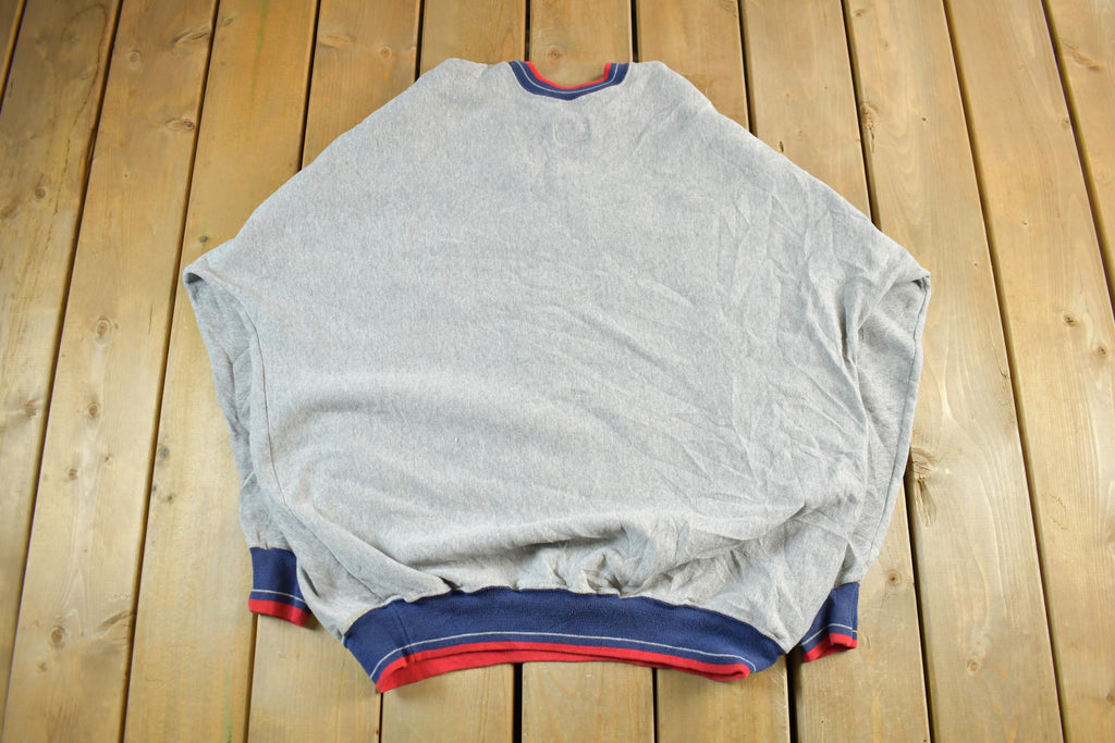 Vintage 1990s USA America Embroidered Crewneck Sweatshirt Men's 2XL