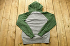 Vintage 1990s University of Michigan State Spartans Collegiate Raglan Champion Hoodie