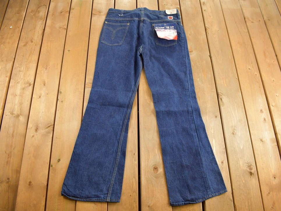 Vintage 1970s GWG Western Style Flare Jeans Size 36 x 32