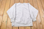 Vintage 1990s Champion Reverse Weave Distressed John Carroll Sweatshirt