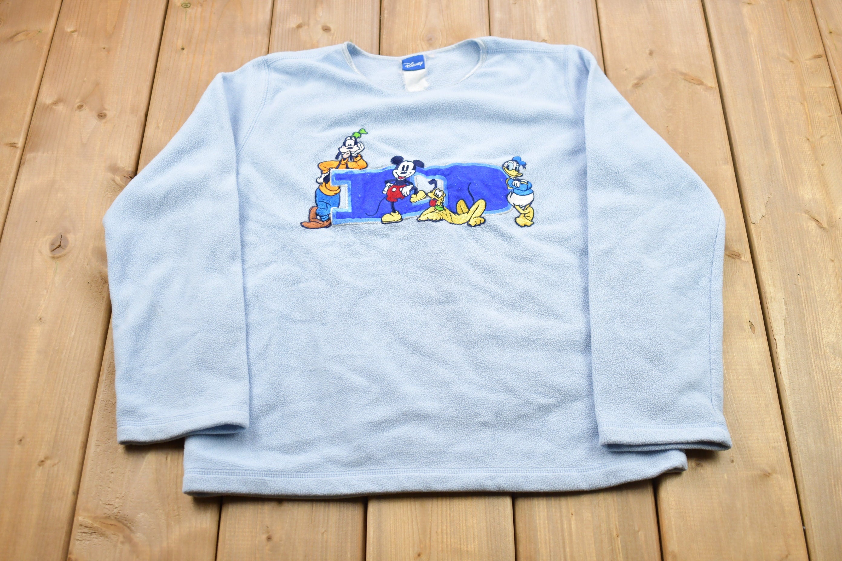 Vintage 1990s Mickey Mouse Disney Fleece Crewneck