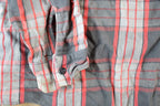 Vintage 1980s Five Brother Plaid Flannel Button Up Shirt Mens XL