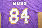 Vintage 1998 minnesota Vikings Randy Moss 84 NFL Graphic T-Shirt