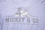 Vintage 1990s Mickey & Co Mickey Mouse Graphic Cartoon T-Shirt Pyjama Onesie