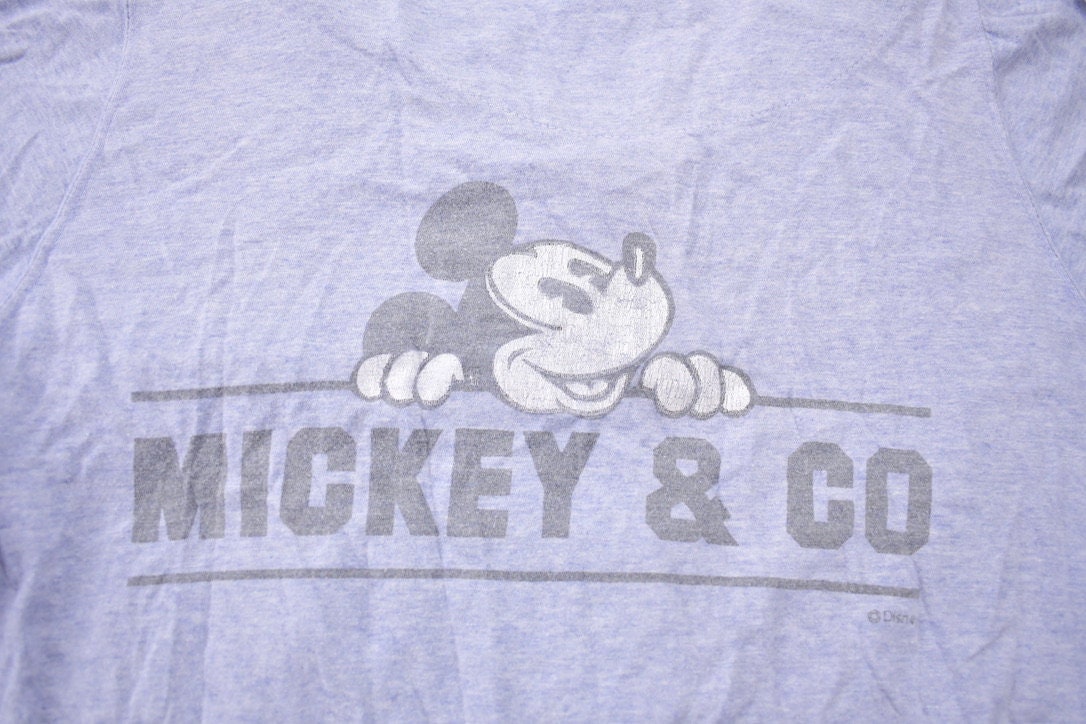Vintage 1990s Mickey & Co Mickey Mouse Graphic Cartoon T-Shirt Pyjama Onesie