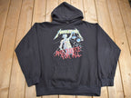 Vintage 1994 Metallica Hammer Of Justice Crushes You Hoodie