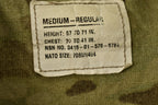 Vintage 2001 Military Camouflage Combat Jacket