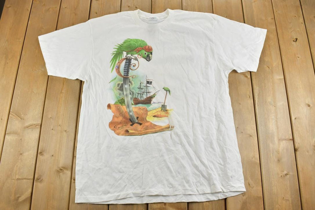 Vintage 1991 Parrots Of The Caribbean Souvenir T-Shirt