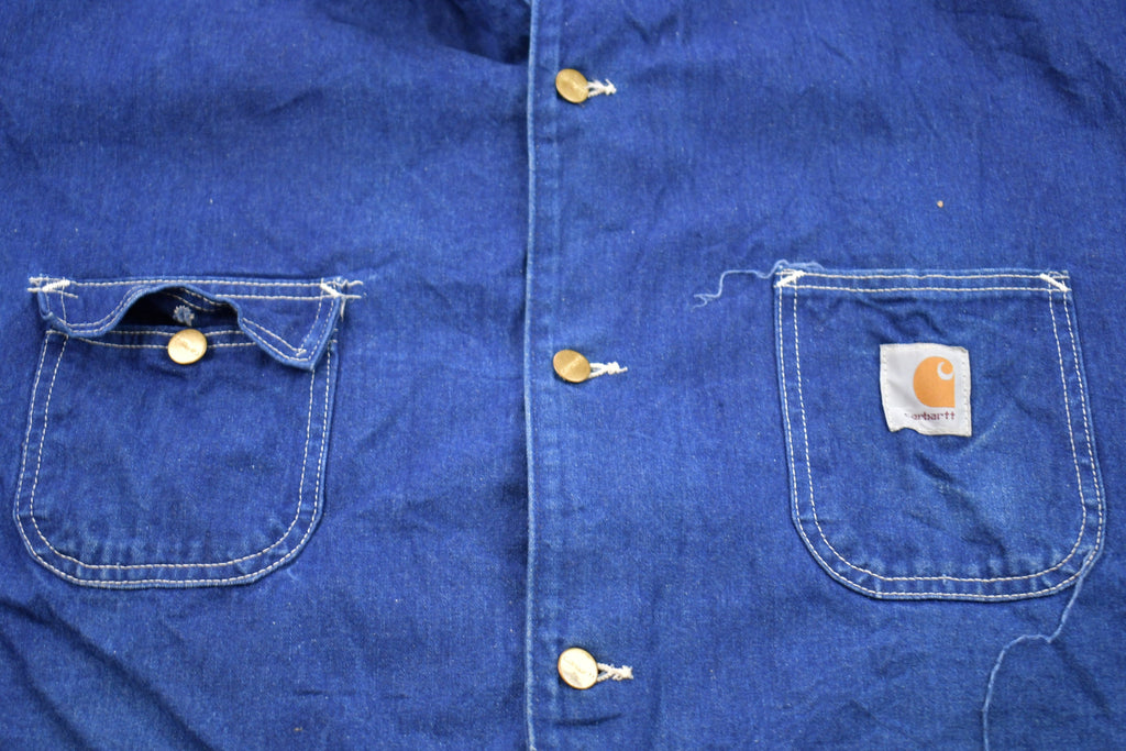 Vintage 1990s Carhartt Denim Chore Jacket