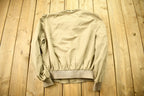 Vintage 1990s Members Only Tan Windbreaker Jacket