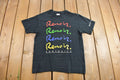 Vintage 1990s Renoir Portraits Graphic Art T-Shirt