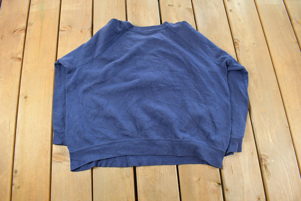 Vintage 1980s Bassett Walker Blank Crewneck Sweatshirt Men's Small