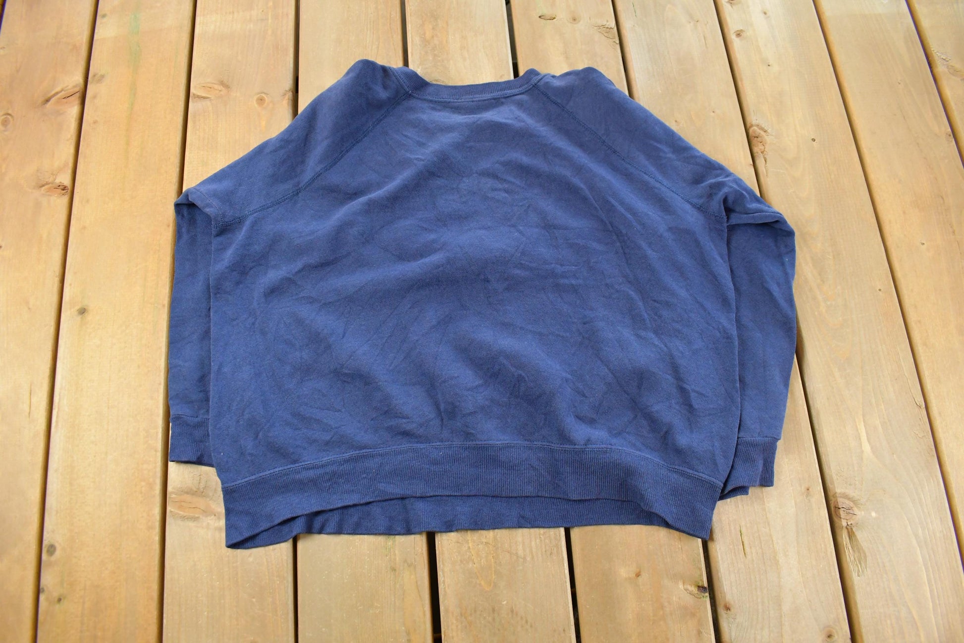 Vintage 1980s Bassett Walker Blank Crewneck Sweatshirt Men's Small