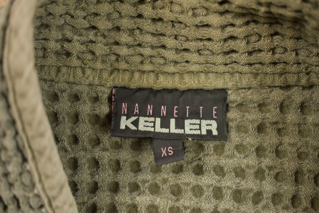 Vintage 1990s Nannette Keller Blank Button Up Sweater