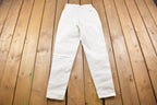 Vintage 1990's Brand New Bonjour White Jeans 24 x 30