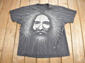 Vintage 1993 Jerry Garcia All Over Print Graphic T-Shirt