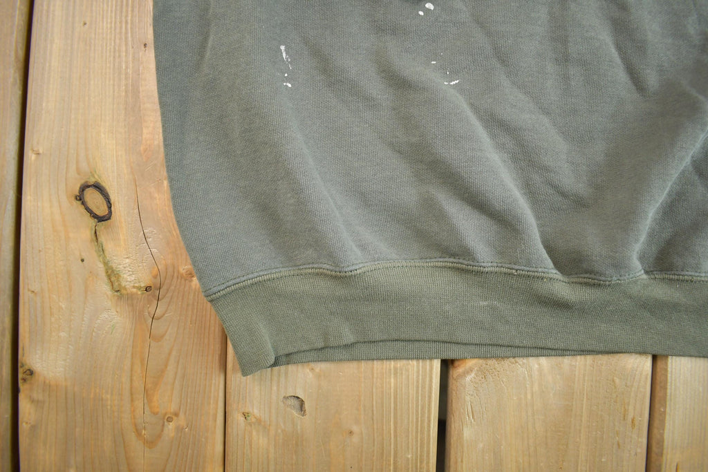 Vintage Y2K Distressed Sun-faded Carhartt Crewneck - Large