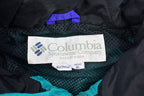 Vintage 1990s Columbia Quarter Zip Windbreaker Jacket