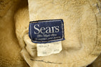 Vintage 1980s Sears The Mens Store Shearling Jacket