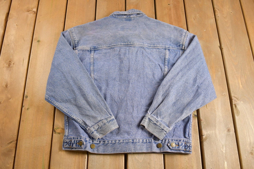 Vintage 1990s Eddie Bauer Denim Jean Jacket