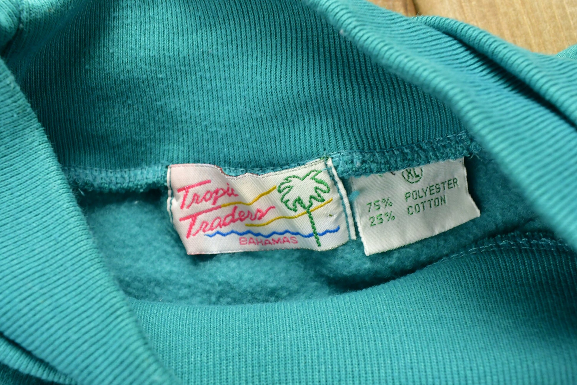 Vintage 1990s Bahamas Tropic Traders Crewneck Sweatshirt