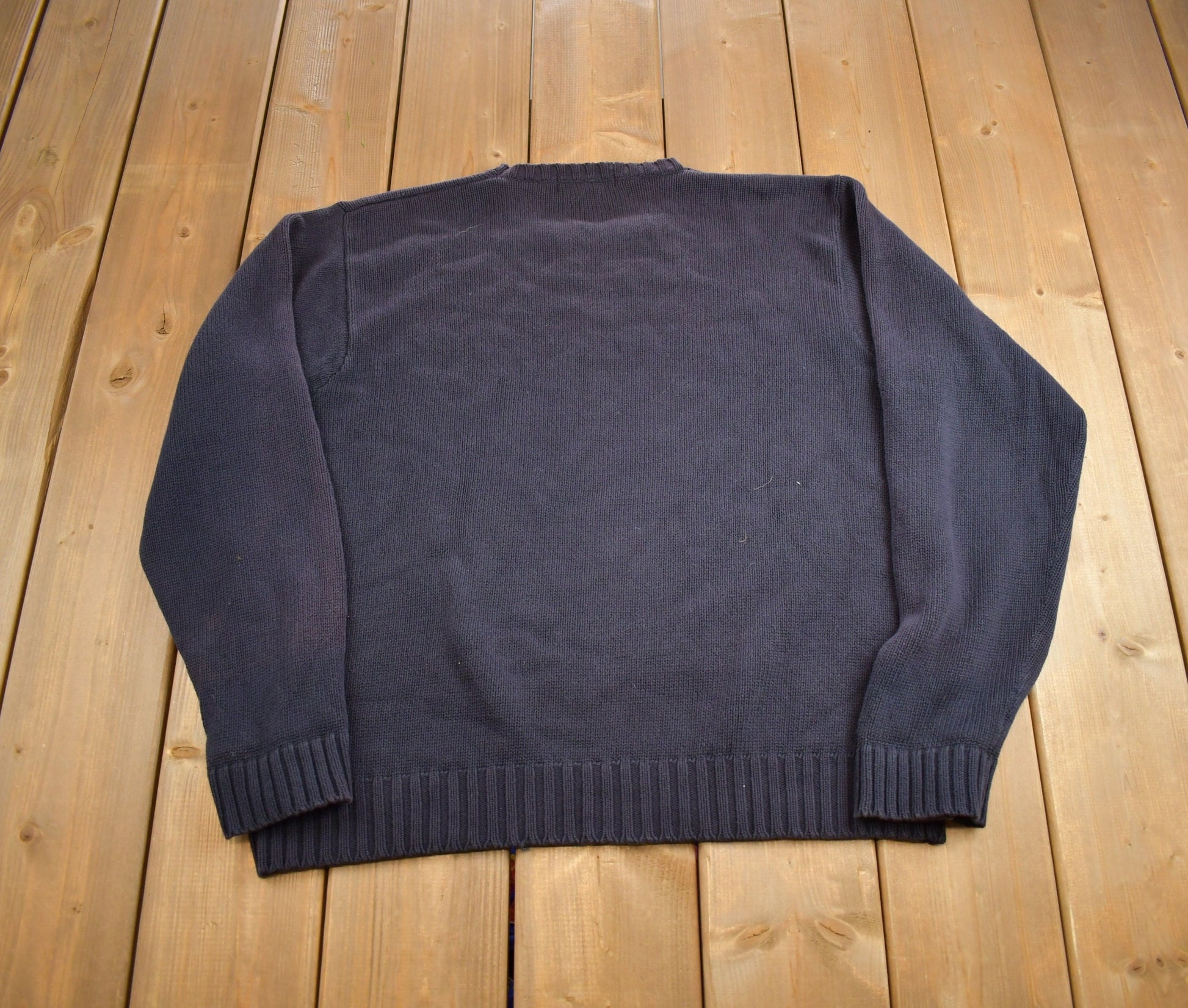 Vintage 1990s Ralph Lauren Knit Crewneck Sweater