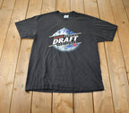 Vintage 1990s Labatt Genuine Draft Single Stitch Graphic T Shirt Made In USA