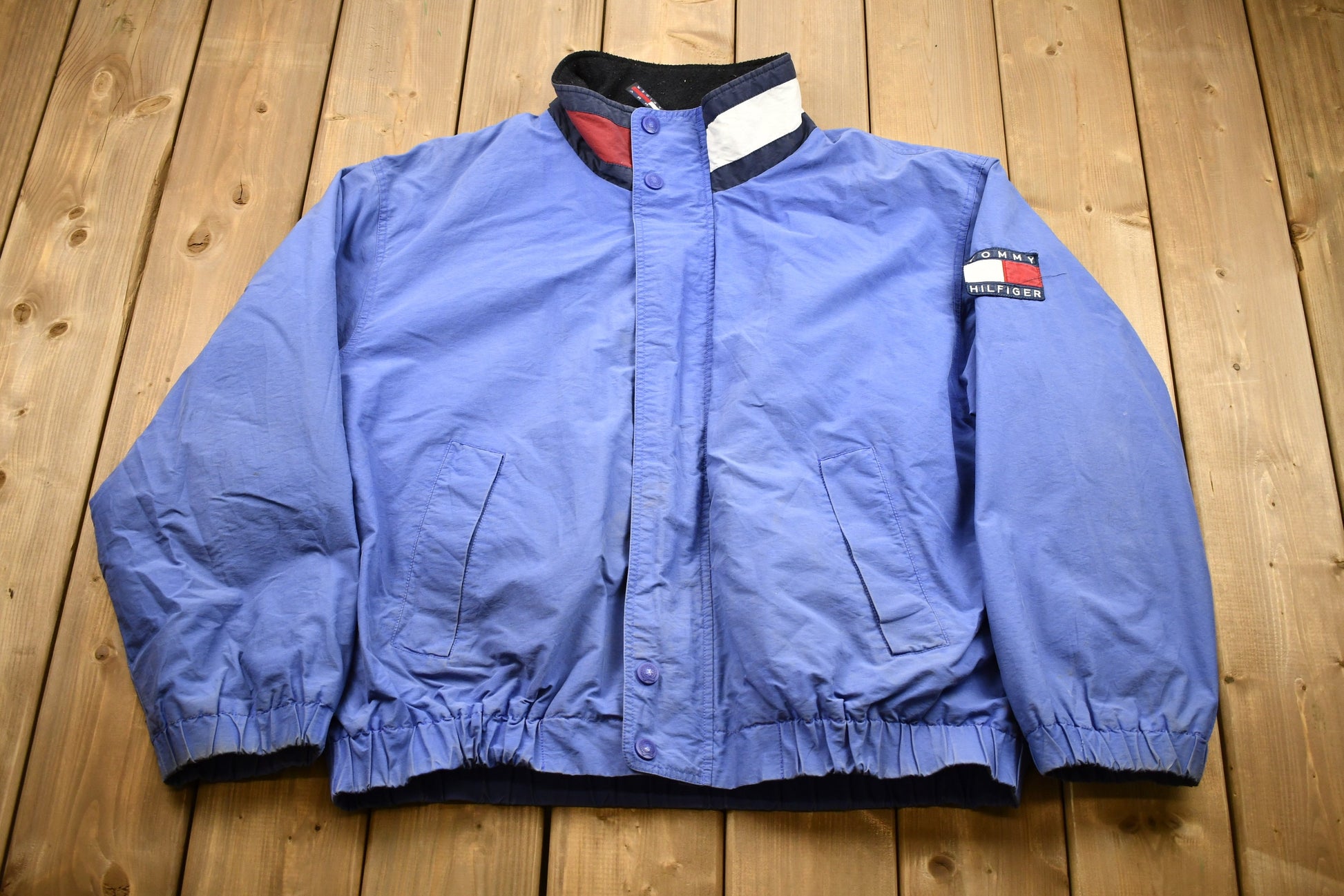 Vintage 1990s Tommy Hilfiger Fleece Lined Jacket