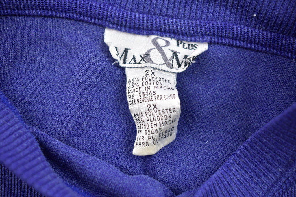 Vintage 1990s Floral Crewneck Sweatshirt