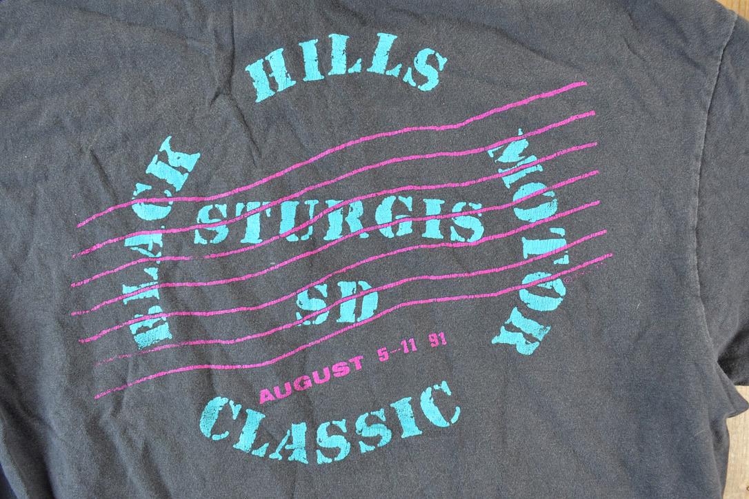Vintage 1991 Sturgis Black Hills Motor Classic Single Stitch T-Shirt