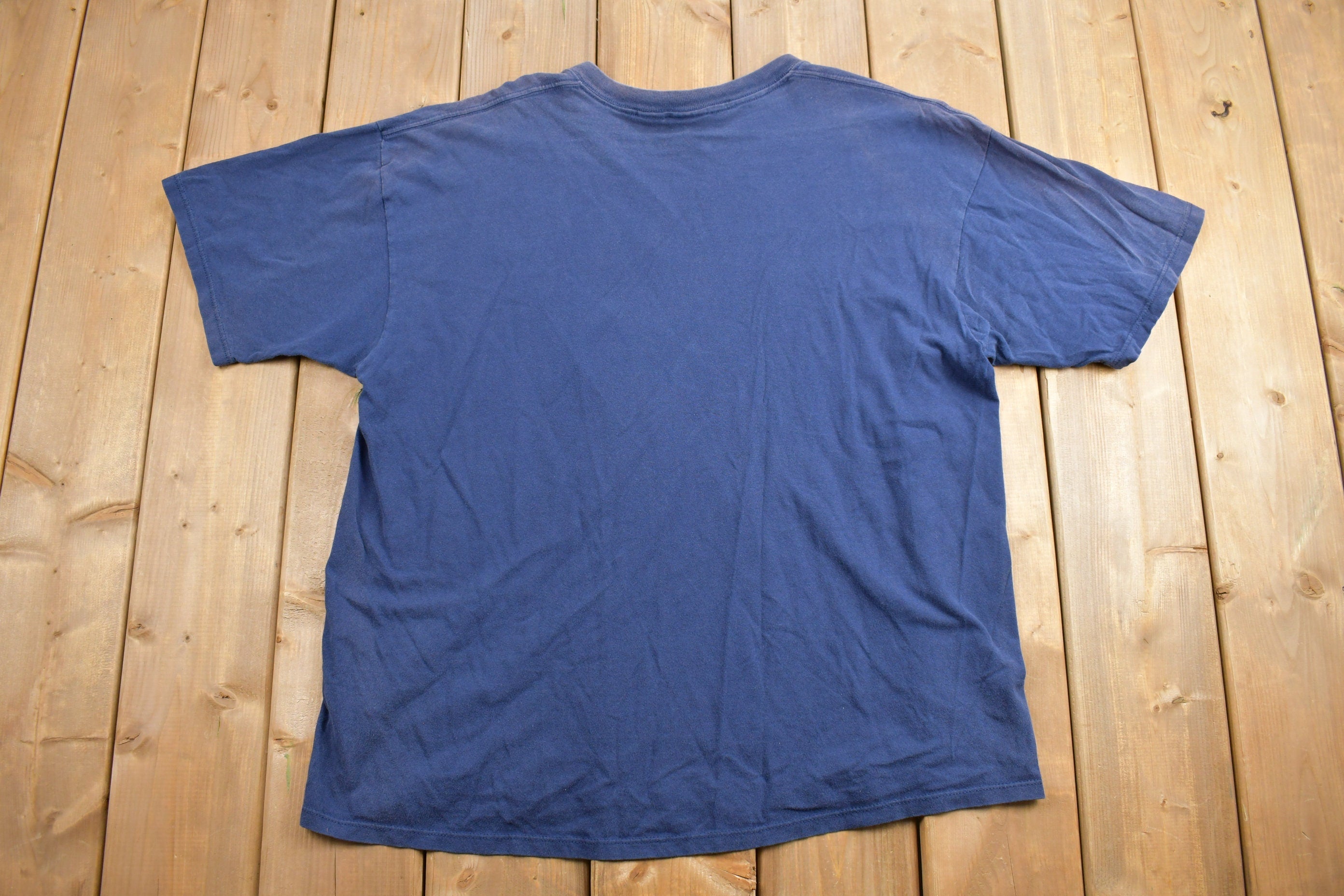 Vintage 1990s Real Navy Graphic T Shirt