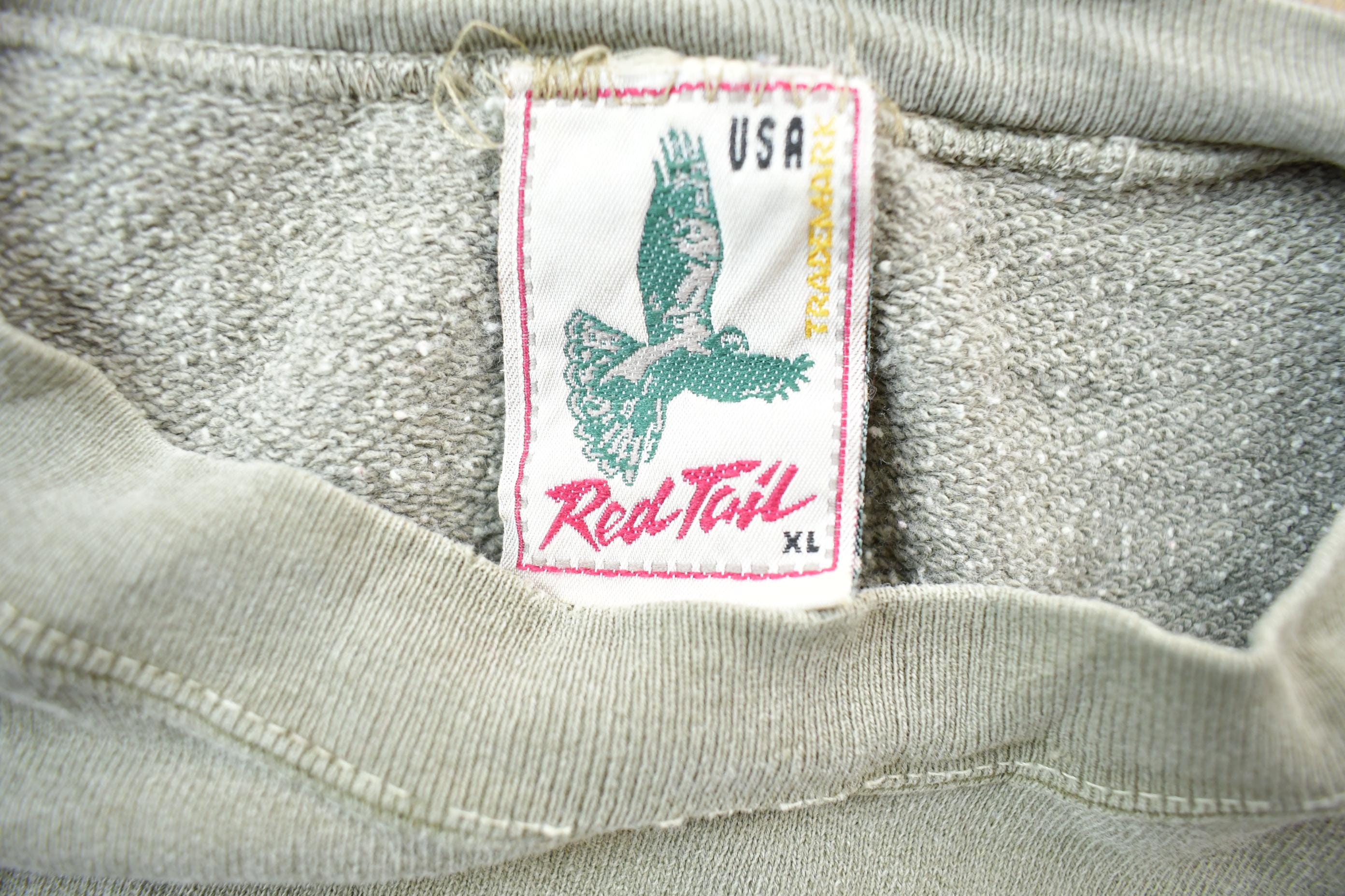 Vintage 1990s Pheasants Forever Red Tail USA Crewneck