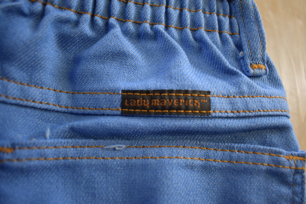 Vintage 1980s Lady Maverick Stretchy Trousers Size 34x30