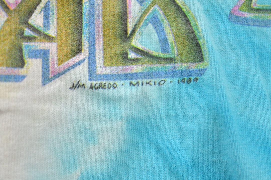 Vintage 1989 Grateful Dead Rainforest Gone in Our Lifetime Band Graphic