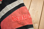 Vintage 1990s University of Ohio State Buckeyes Collegiate Leather Jacket