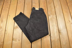 Vintage 1980s Lee Black Denim Women's Jeans Size 32 x 29