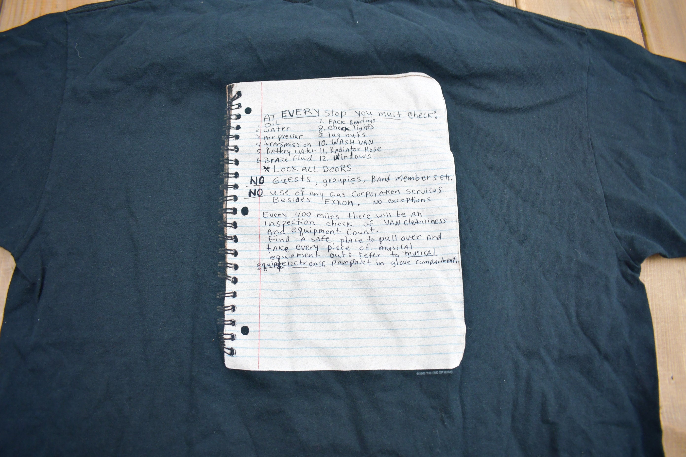 Vintage 2003 Nirvana Graphic Band T-shirt