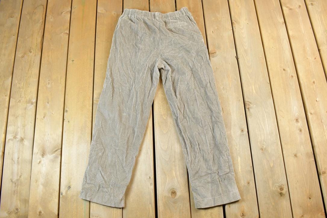 Vintage 1980's Talbots Corduroy Trousers Size 28 x 27