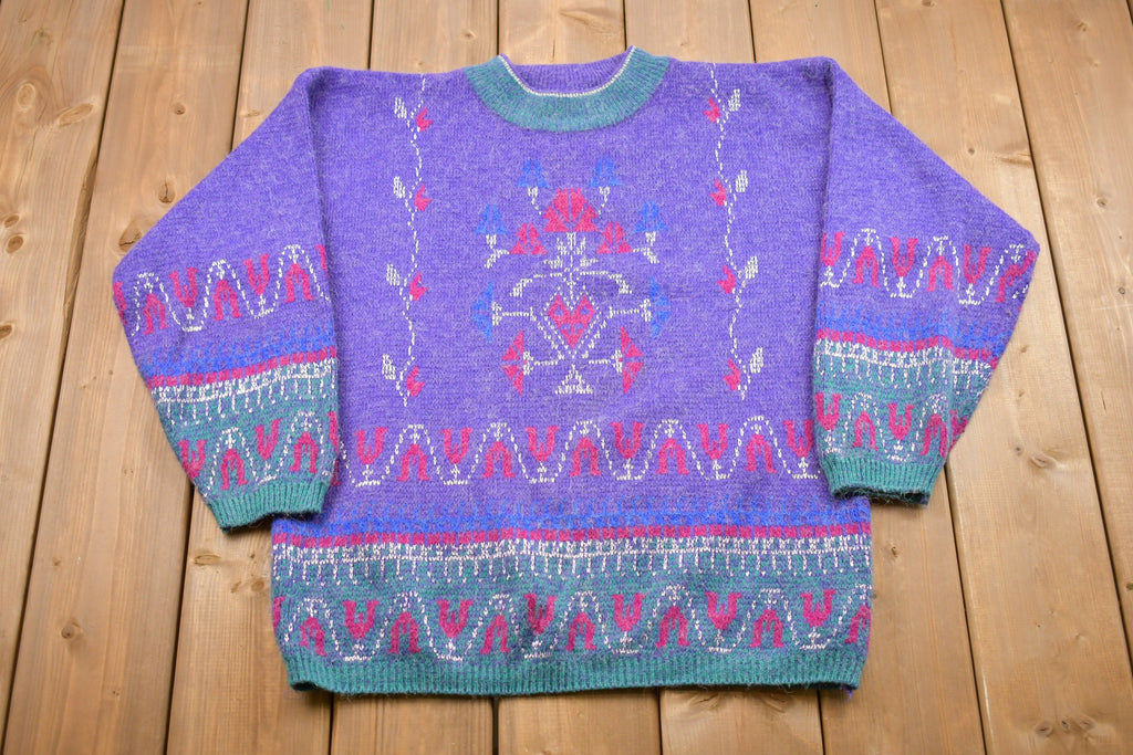 1990s Weekend Edition 100% Wool Sweater
