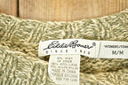 Vintage 1990s Eddie Bauer Wool Knit Sweater Womens M